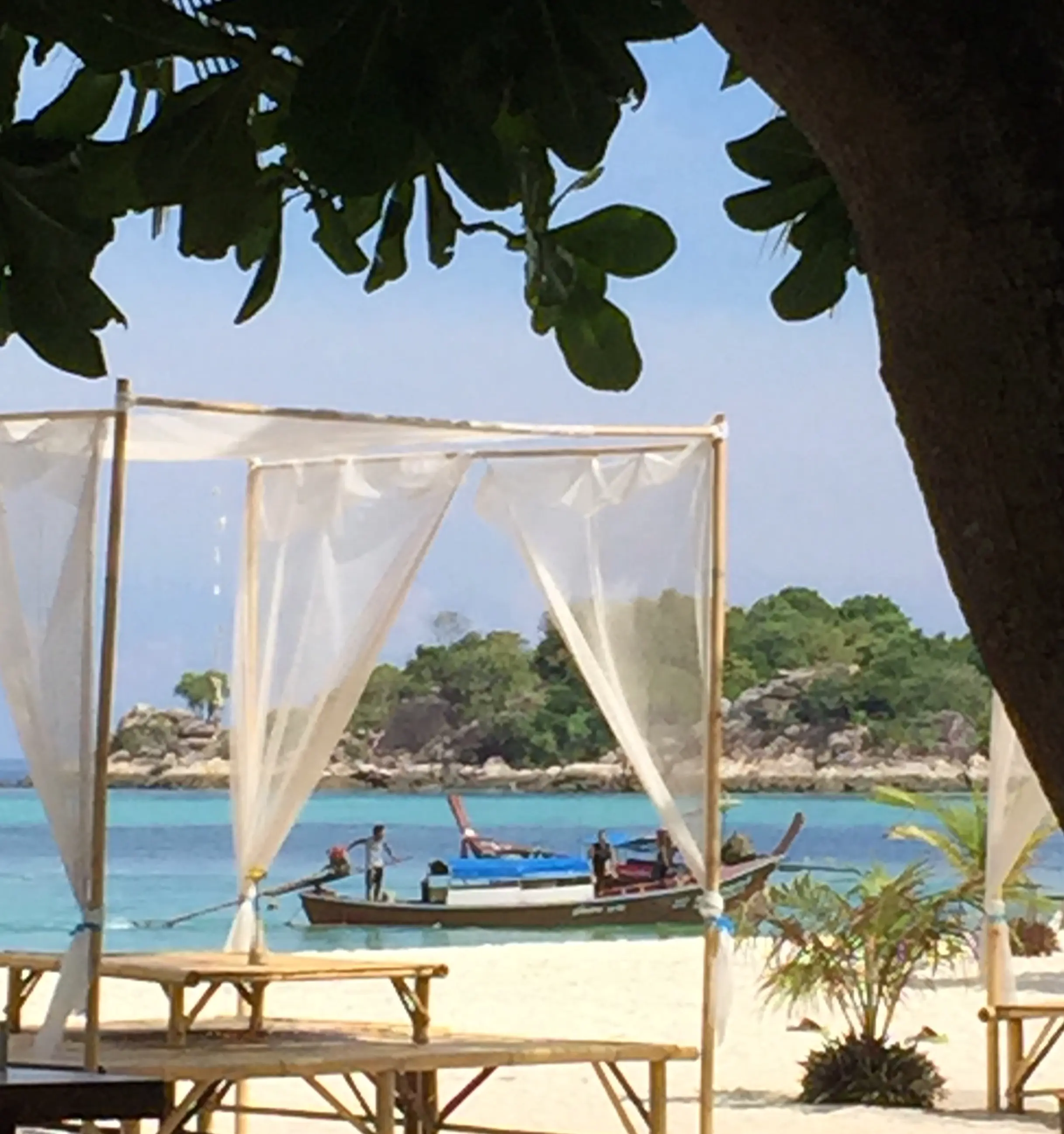 Secluded beach on Koh Lipe, Thailand